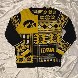 Iowa Black and Yellow Men's Sweater